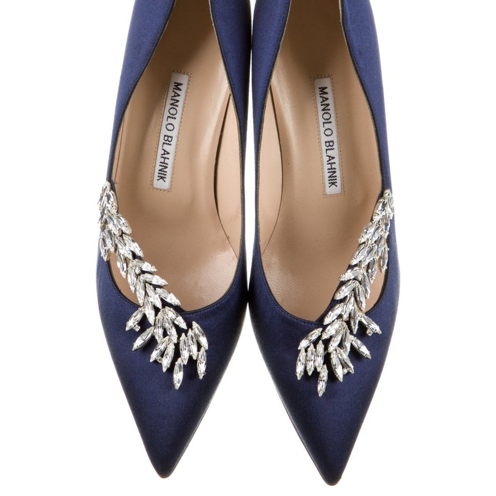 NIB Manolo Blahnik Nadira Pump, 41 - Picture 10 of 11
